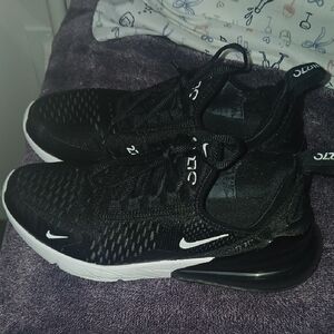 Nike Black and White Air Max Sneakers